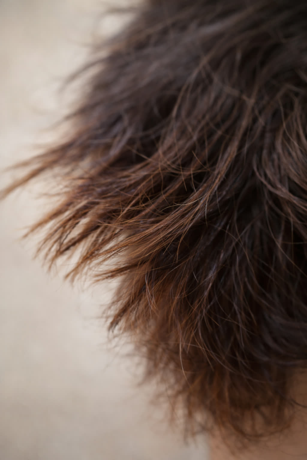 Damaged ends — breakage texture